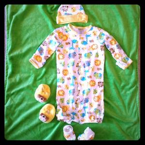 ❌🔴SOLD ON PAYPAL🔴❌button convertible Jammie set