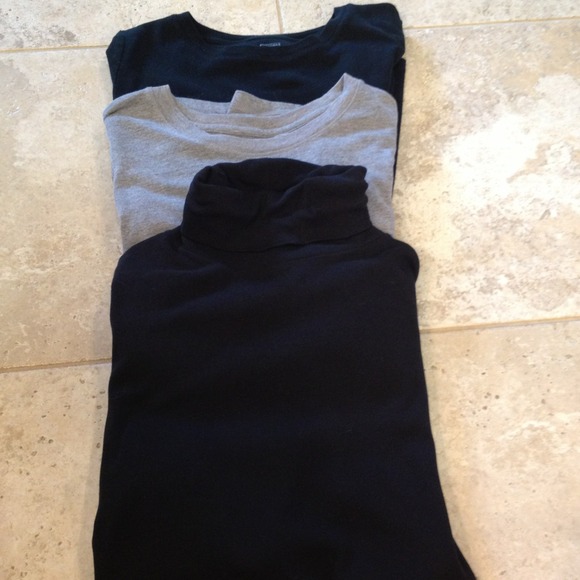 Variety of long sleeve cotton tops