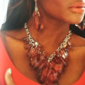 Rock Candy Necklace & Earring Set