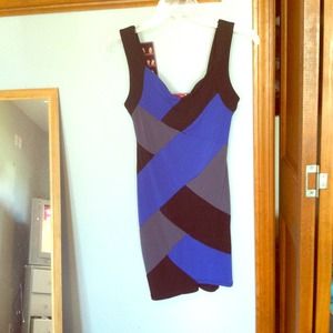 Color block dress