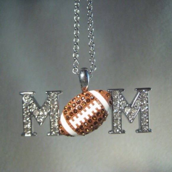 🏈Football Mom Bling Necklace🏈