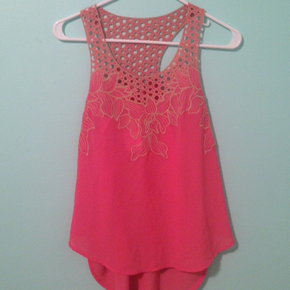 Pink blouse