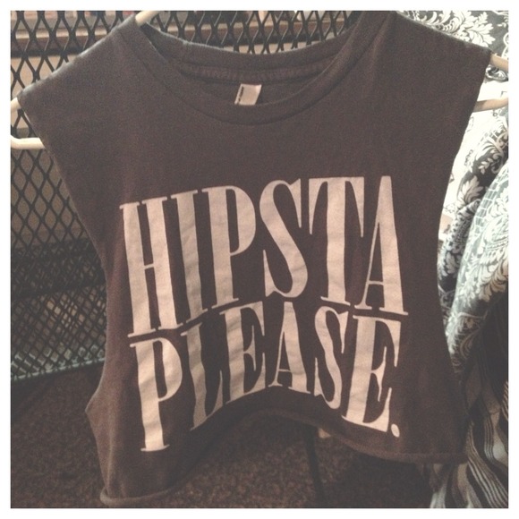 ❗️SAVED ❗️HIPSTA PLEASE CROP TOP