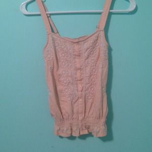 Peach tank top