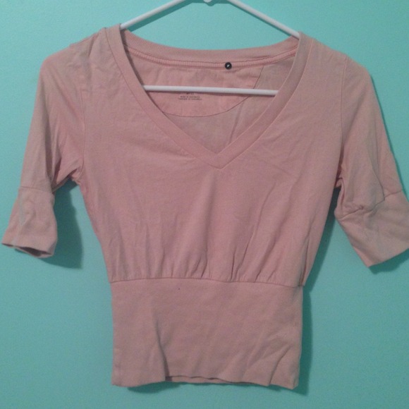 Light pink top