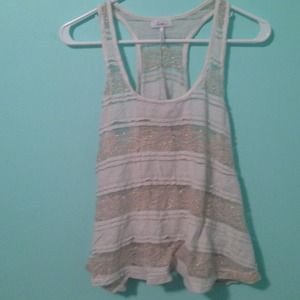 Lace tank