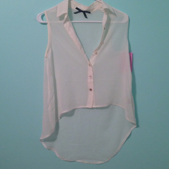 High-low blouse