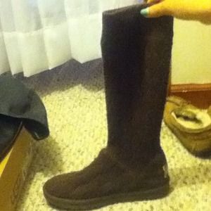 Knit Brown Ugg Boots (will trade)