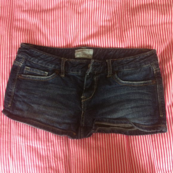 Aeropostle Denim Shorts-- NEVER WORN❤ - Picture 1 of 3