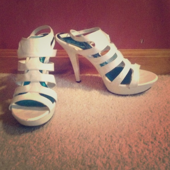 Sexy White Heels!