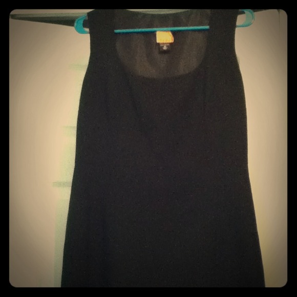 Little black dress.