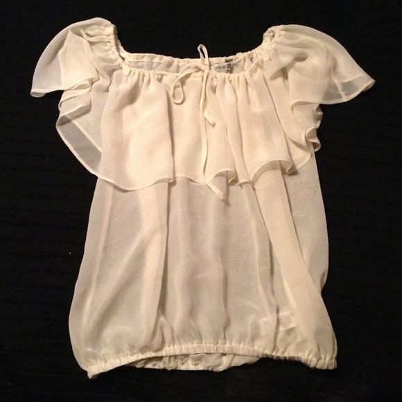 Sheer Ivory Shirt