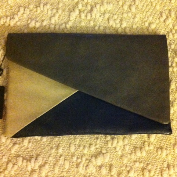 Grey, Black & Cream bag