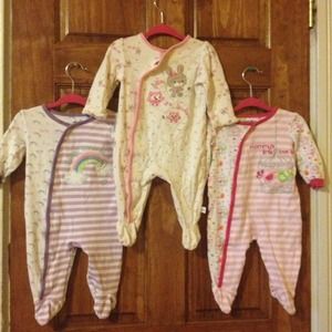 3 footed sleep n play suits