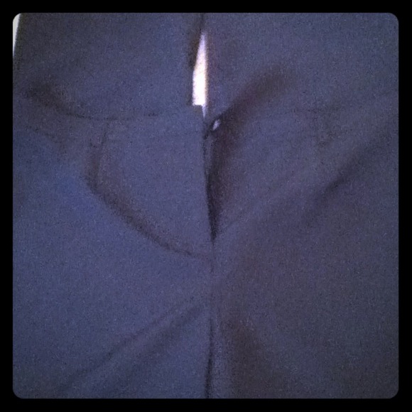 Black dress pants.