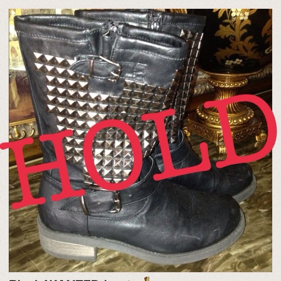 Wanted Boots - Black WANTED boots 👢