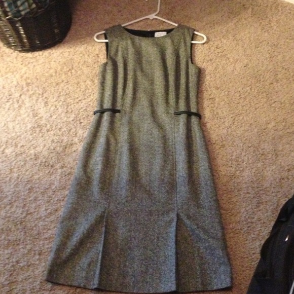 Tweed sleeveless dress