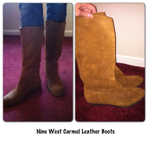 Nine West Carmel Leather Boots!
