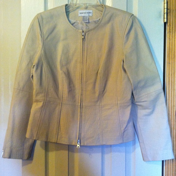 100% leather jacket from Newport News
