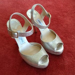 Jimmy Choo platform sandals