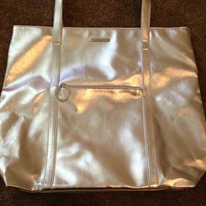 Clinique makeup/hair product overnight Tote NWOT