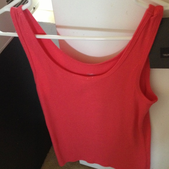 Mossimo red T-shirt with abit of glitters.