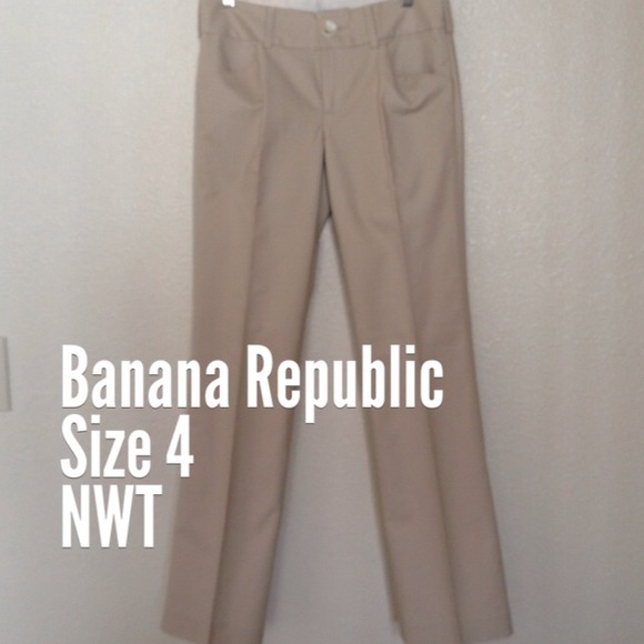 Banana Republic Martin Fit Khaki Pants
