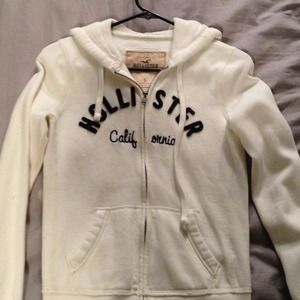 Hollister zip up hoodie
