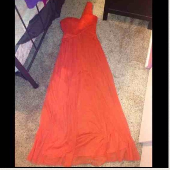 Max and Cleo one shoulder formal dress