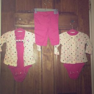 Mommy's little cupcake 3pc set