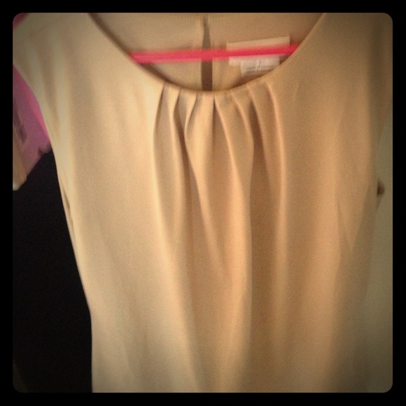 Calvin Klein beige blouse