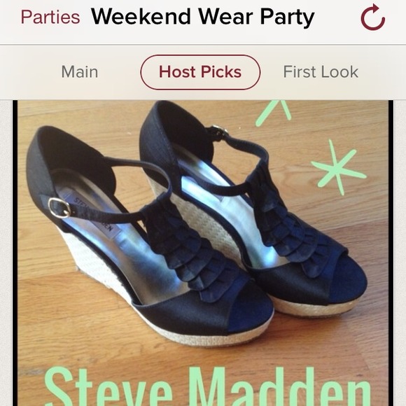 ✨SOLD in bundle! Steve Madden Espadrilles/Wedges - Picture 4 of 4