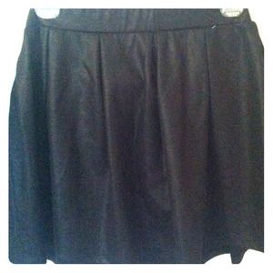 Black shimmer skater skirt Black shimmer skater skirt