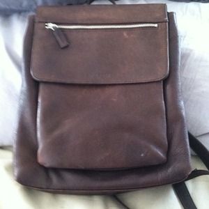 💰Sale💰Dark brown distressed leather Nine West