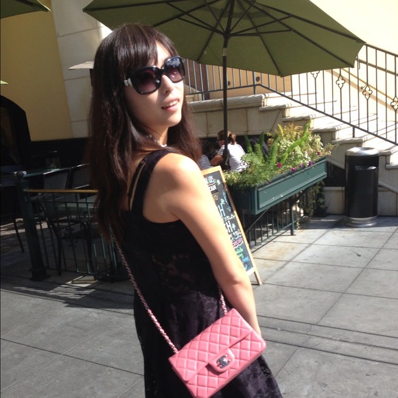 More pics of the authentic chanel pink crossbody