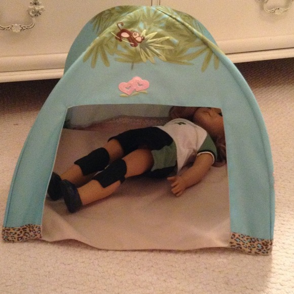 American Girl jungle tent