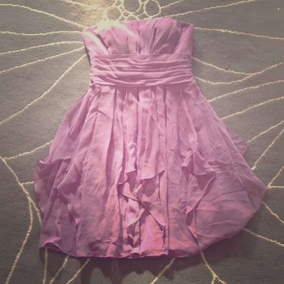 Purple formal dress