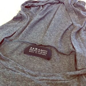 Zara thin gray sweater
