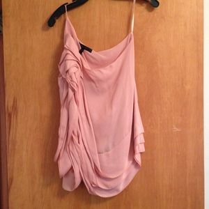 BCBG one shoulder tank