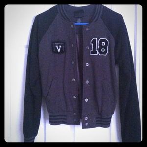Ladies varsity jacket