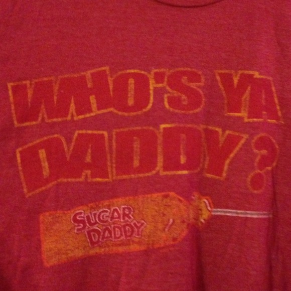 Mens distressed T-shirt