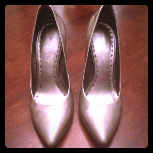 BCBG patent leather heels