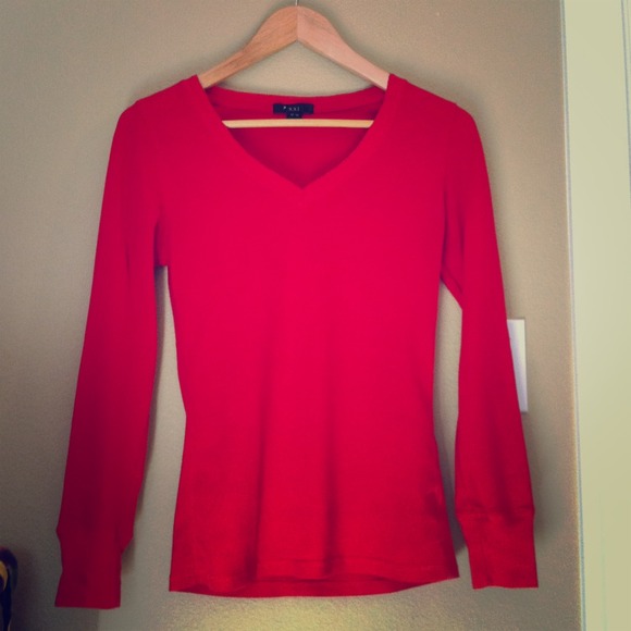 Comfy Red Forever 21 Long Sleeve