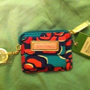 Lilly Pulitzer wallet keychain