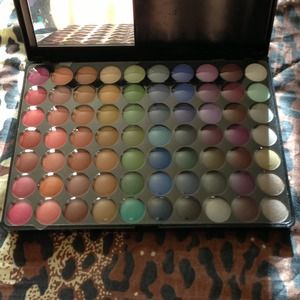 Case of 70 eyeshadows