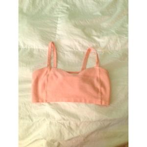 Pink crop top