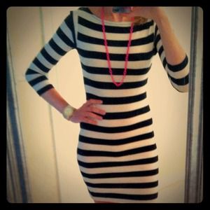 French Connection Striped Dress