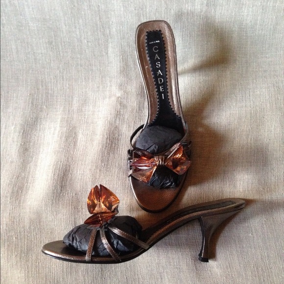 {CASADEI Bold Baubles} Mules - Foot Candy - 8 - Picture 3 of 4