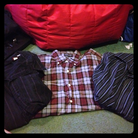 Men's collared shirt bundle!