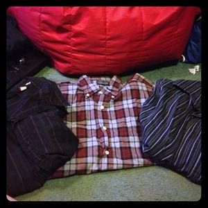 Men's collared shirt bundle!